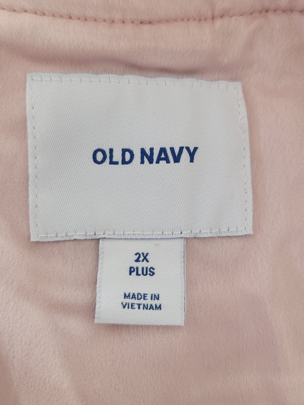 Old Navy Women’s Pink Heather Front Pockets Bomber Jacket size 2X Plus - Picture 13 of 14
